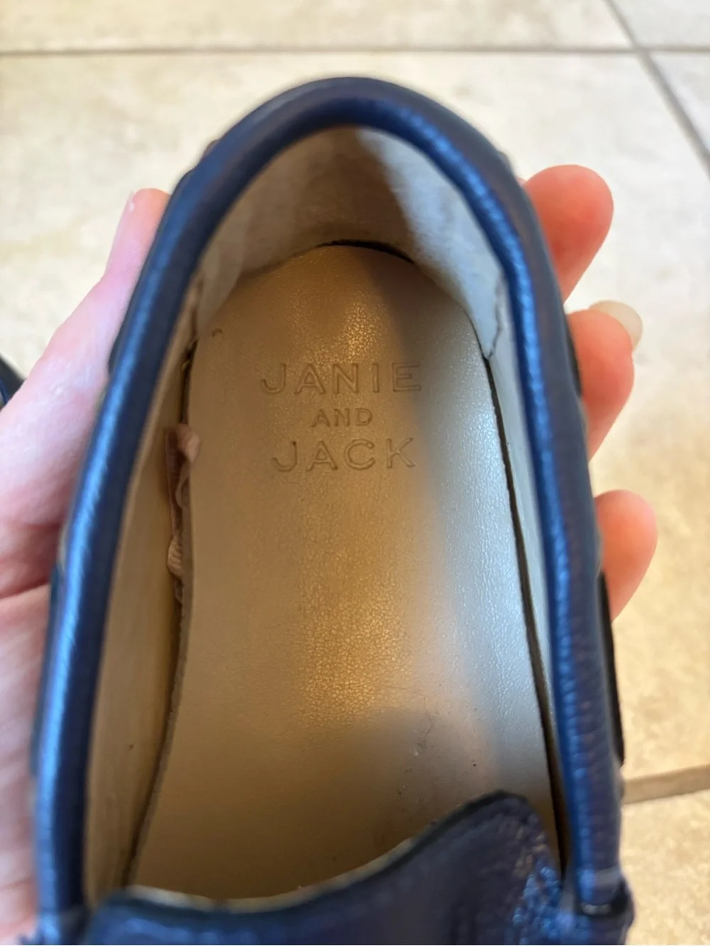 Janie and Jack classic moccasin